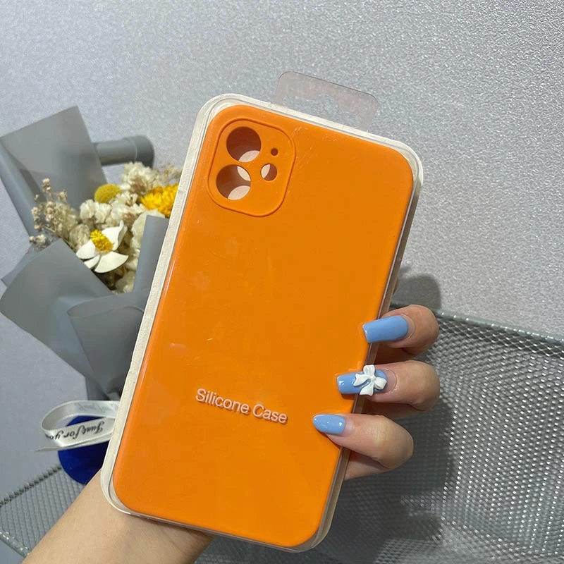 Max Liquid Silicone Full Cover For 12 Pro 11 12 Mini Soft Case