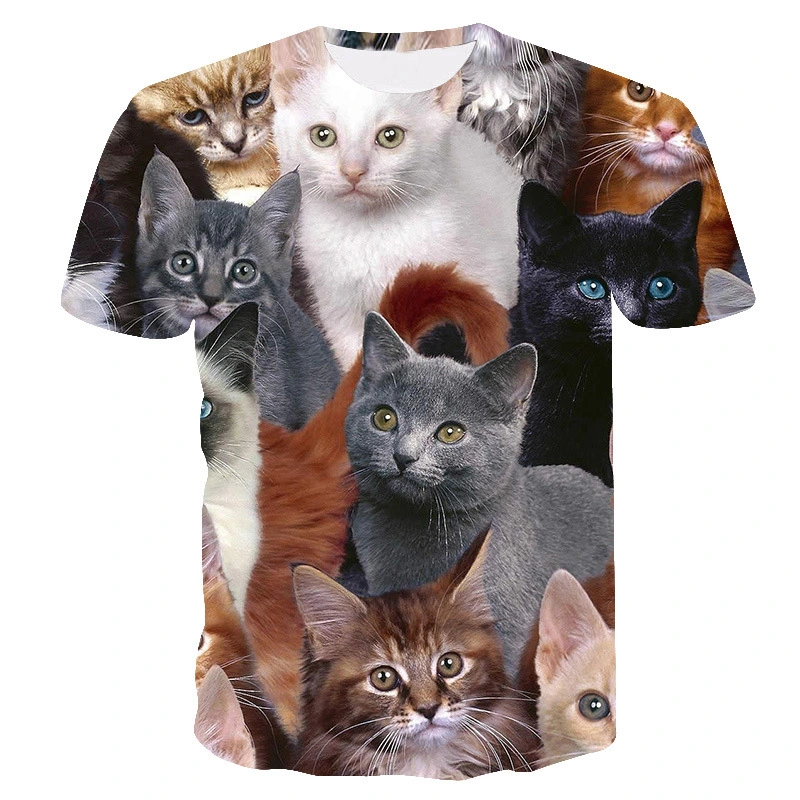 Tee Shirt Maine Coon Blanc Pour Femme Ou Homme
