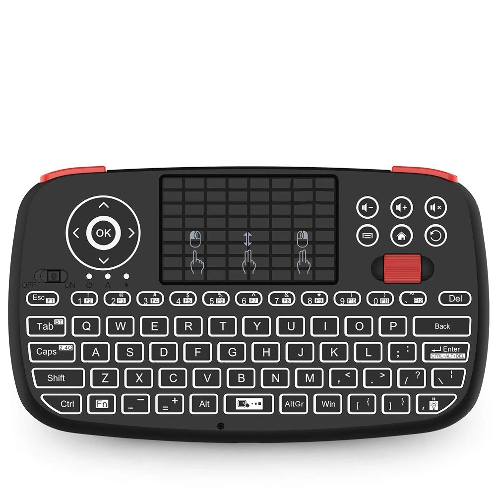 Dual Mode Mobile Phone Bluetooth Keyboard Mini Wireless 2.4g Keyboard