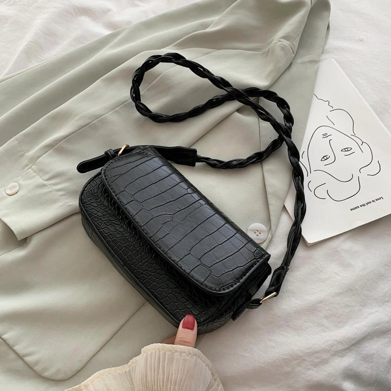 Summer New Style Bag Women'S Popular One-Shoulder Messenger Women'S Bag Pattern Square Bag