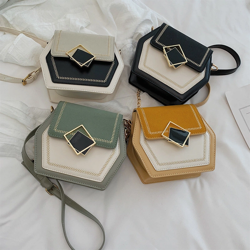 Autumn And Winter New Female Bag Polygonal Female Bag