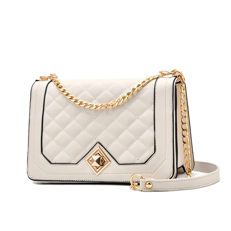 One-Shoulder Portable Diagonal Cross-Embroidered Handbags