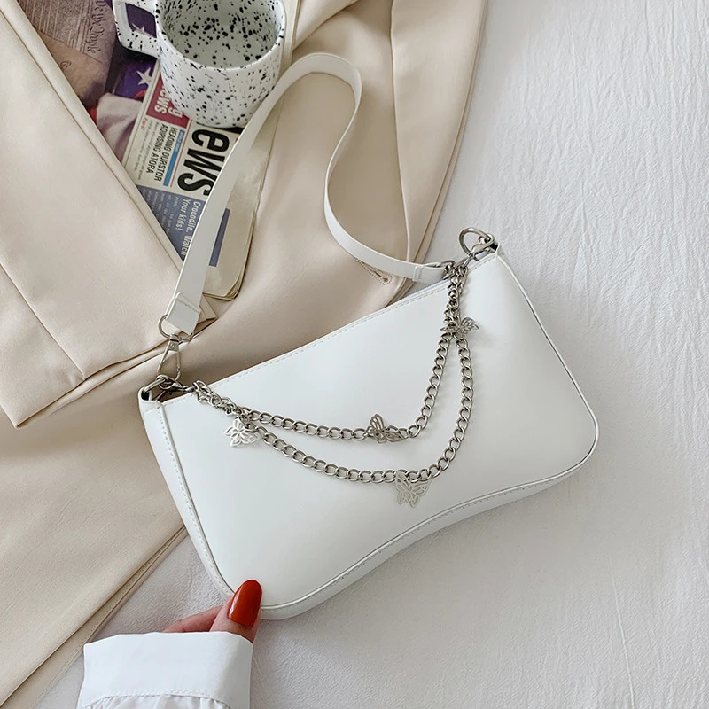  New Trendy Simple Fashion Fairy Single Shoulder Small Square Bag