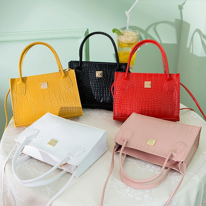 Fashion Small Square Bag Single Shoulder Diagonal Portable Lady Bag