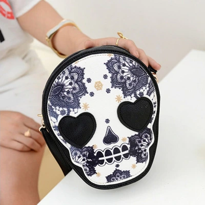 Trending Korean Version Of The Skull Shoulder Bag New Fashion Handbags