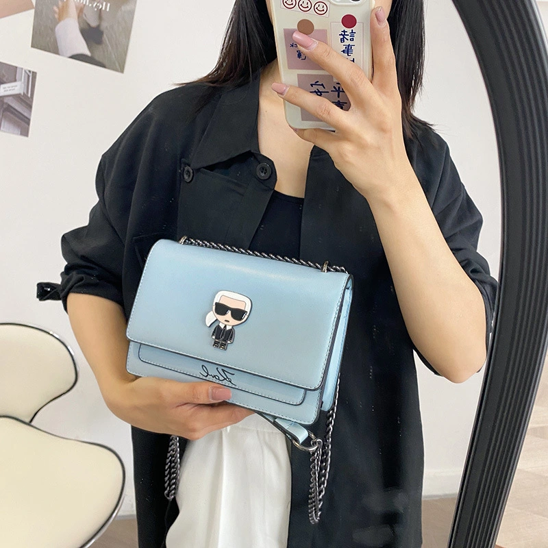 Fashion Chain One-shoulder Small Square Bag Lock