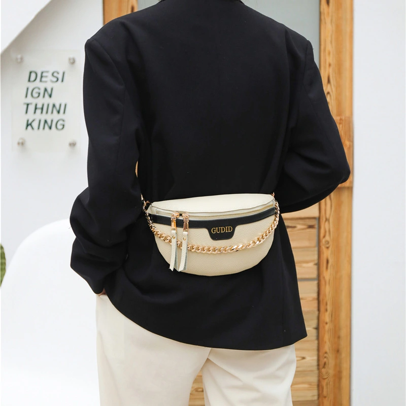 Belt Fashion Casual Chain Chest Messenger Small Bag