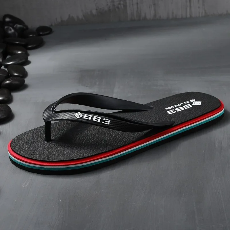 New Summer Soft-Soled Sandals Beach Shoes Non-Slip Flip Flops