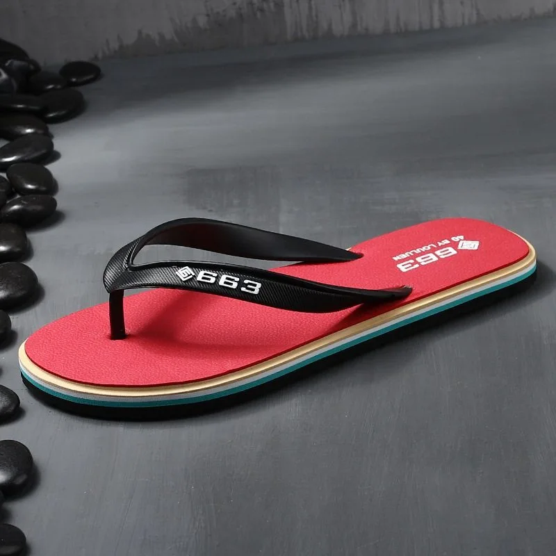 New Summer Soft-Soled Sandals Beach Shoes Non-Slip Flip Flops