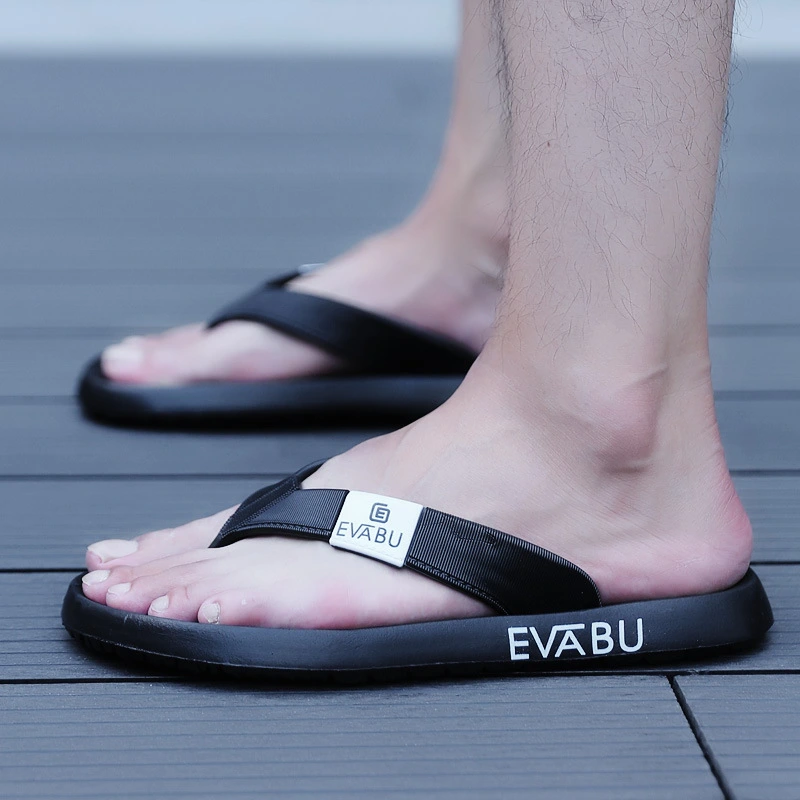 Summer New Style Flip Flops Beach Shoes Comfortable Soft Sole Casual Men's Slippers