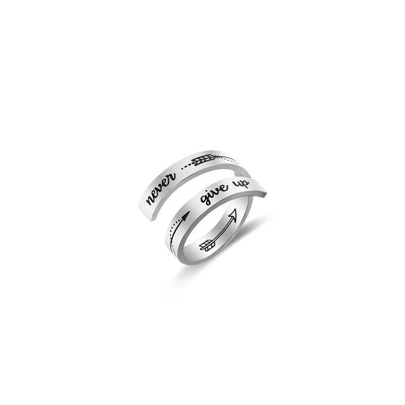 Double-Layer Titanium Steel Ring Adjustable Ring