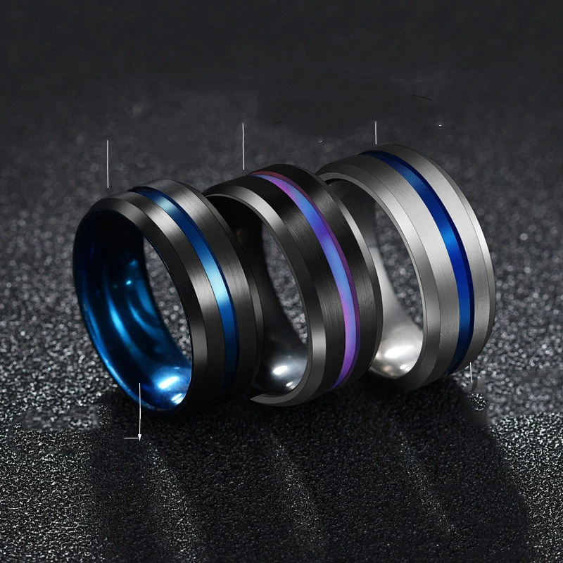 Two-color ring 8mm