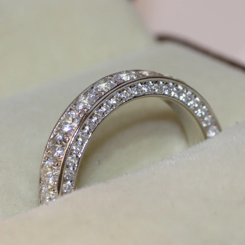 Alloy Rhinestone Ladies Ring Jewelry Fashion Hundred Matching Accessories