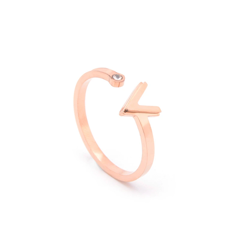 Creative V-shaped Open Small Ring