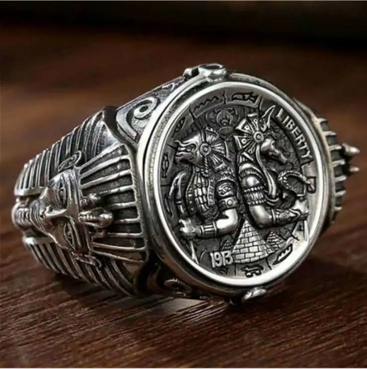 Horus Anubis Wanderer Guai Ring
