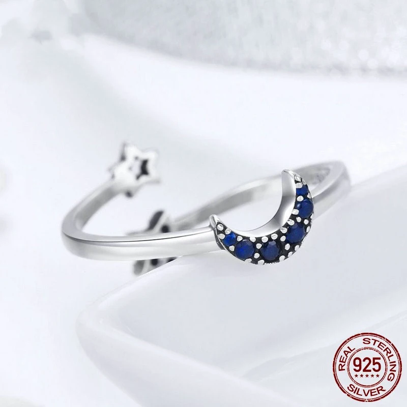 Popular Bright Star And Moon Rings In Europe And America