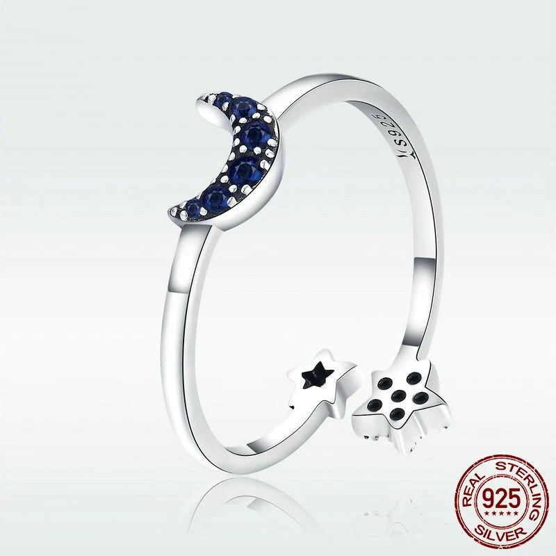 Popular Bright Star And Moon Rings In Europe And America