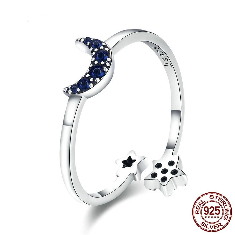 Popular Bright Star And Moon Rings In Europe And America