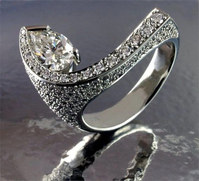 Jewelry Diamond Ring European And American Style Jewelry