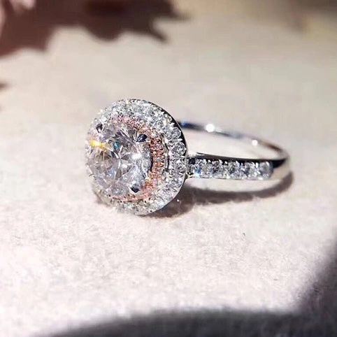 New Round Hearts & Arrows Engagement Ring