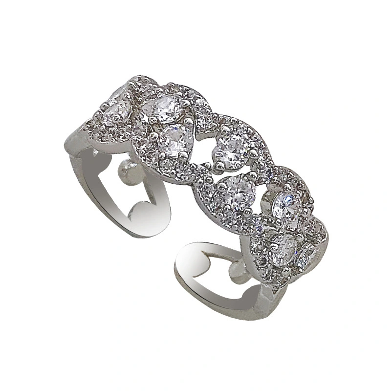 Fashion Personality, Light Luxury, Simple Temperament, Open Index Finger Ring