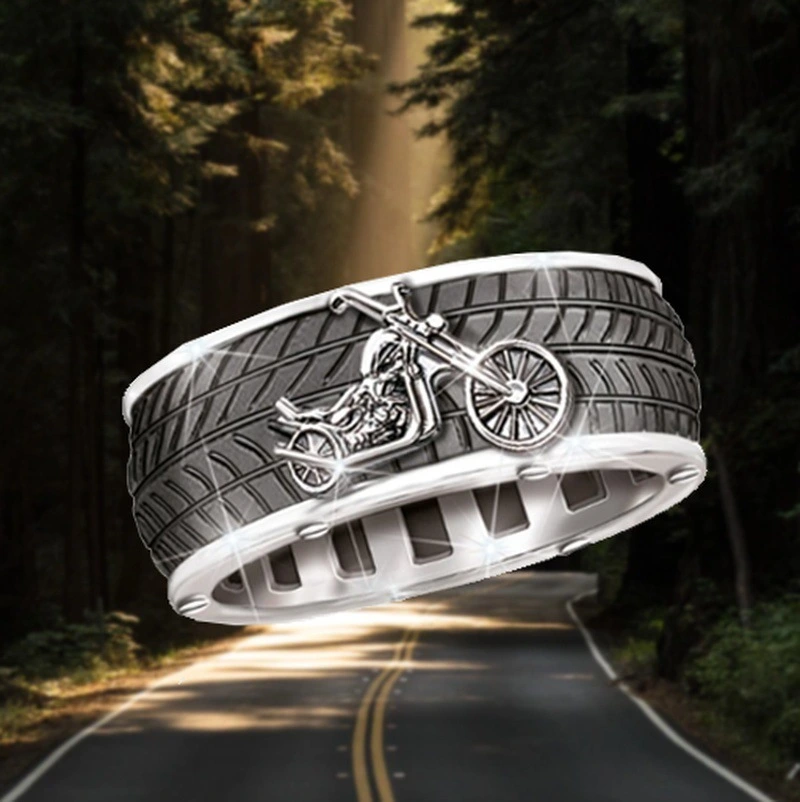Motorcycle Fashion Men's And Women's Punk Ring