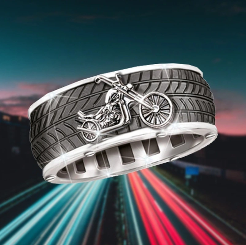 Motorcycle Fashion Men's And Women's Punk Ring