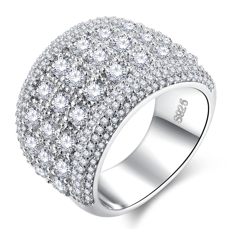 Eight Hearts & Arrows Zircon Ring
