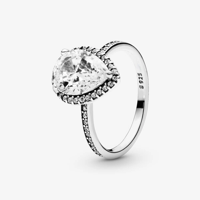 925 sterling silver jewelry explosion style simple retro index finger ring