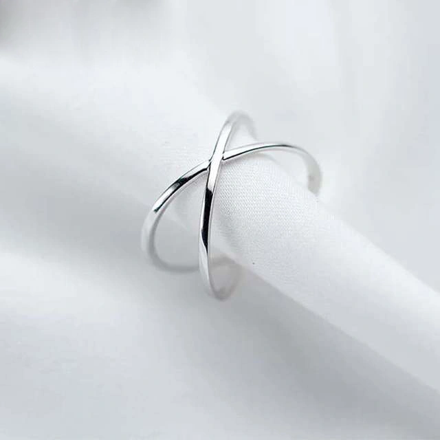 Sterling Silver Women's Jewelry, Large Retro Rings, Ladies Adjustable Rings