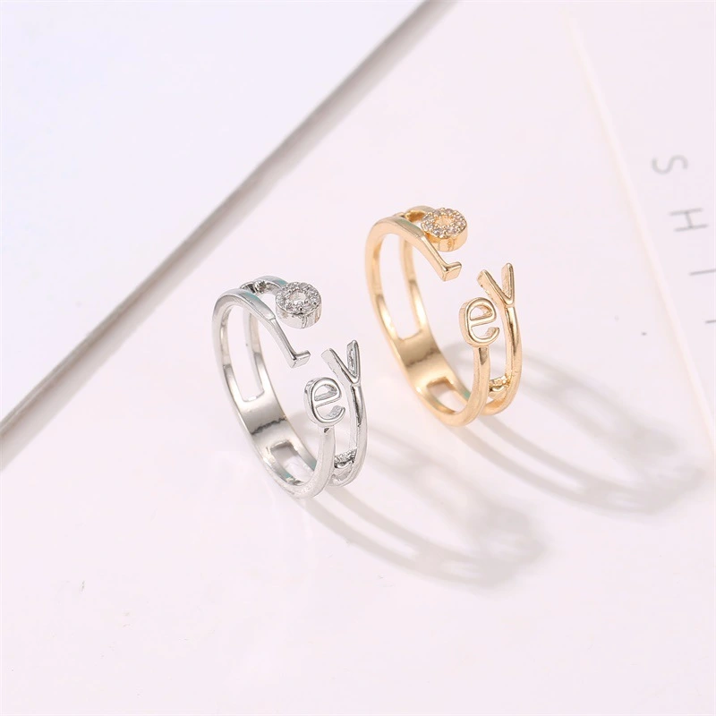 Individual Love Couple Single Ring