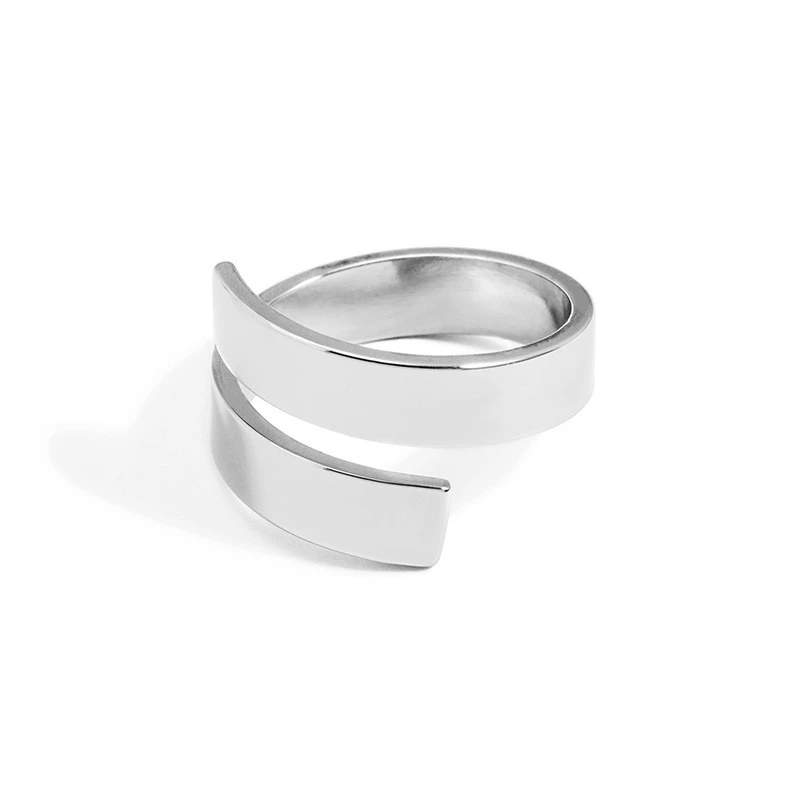 Personalized Simple Suit Adjustable Dark Wind Ring