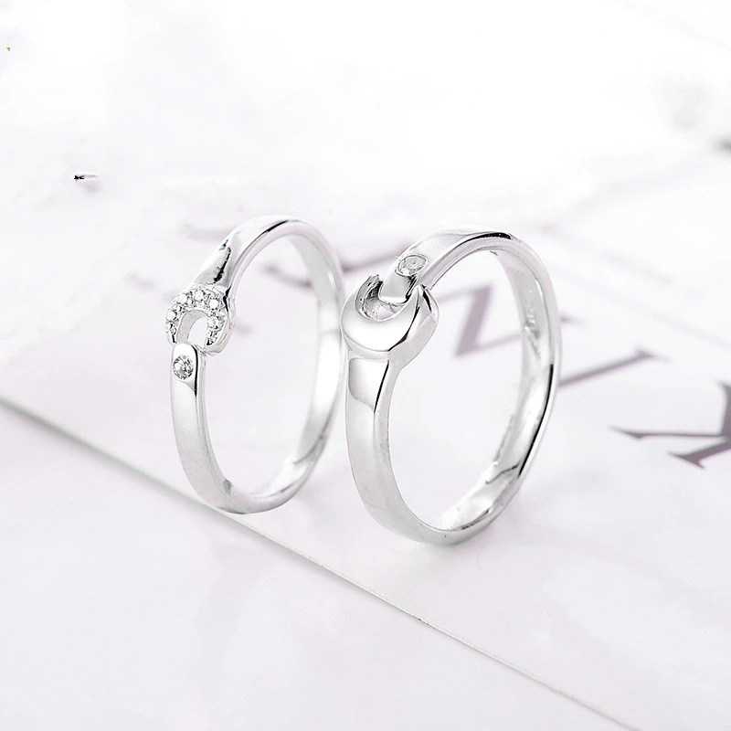 Couple Ring Tanabata Gift Jewelry Jewelry Silver Jewelry Manufacturer