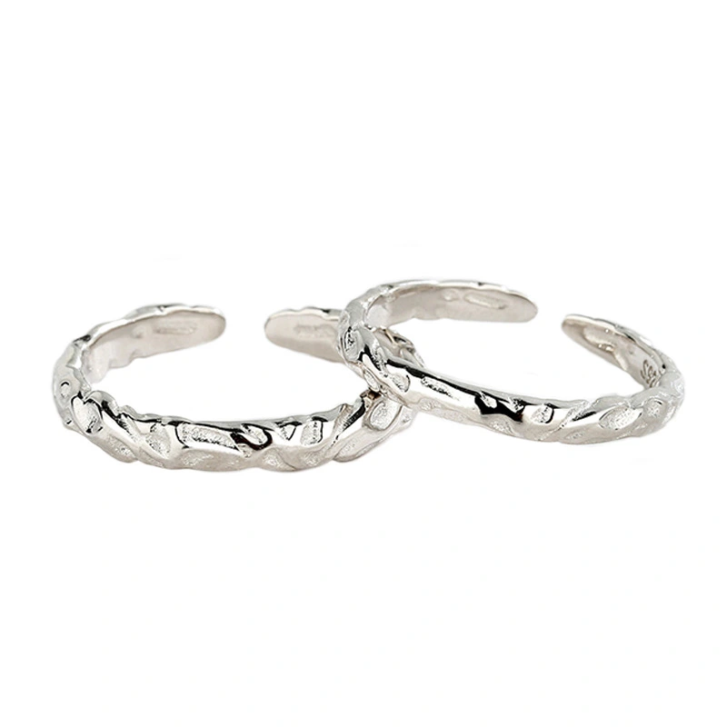 Sterling Silver Couple Ring Korean Male And Female Couple Ring