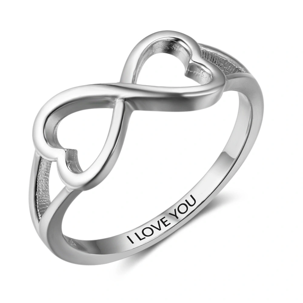 Simple And Stylish Inner I LOVE YOU Confession Ring