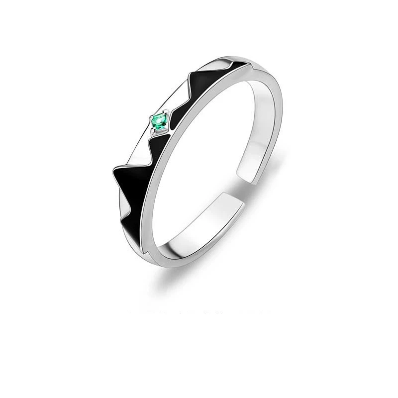 Shanmeng Eachother Sterling Silver Couple Ring