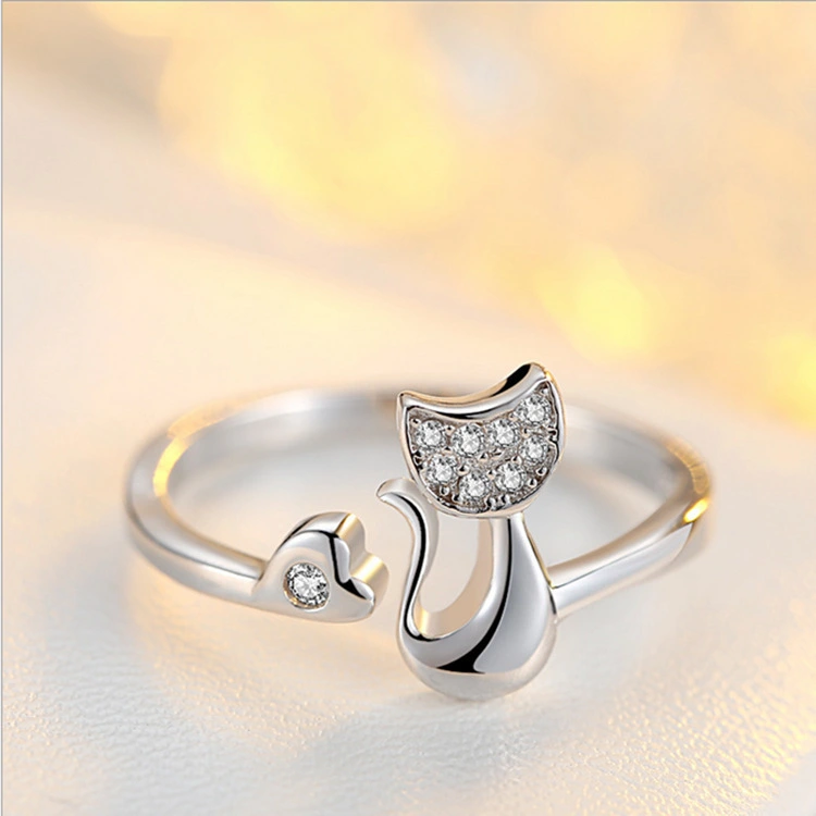 New Fashion Creative Cat Ring With Cute Personality