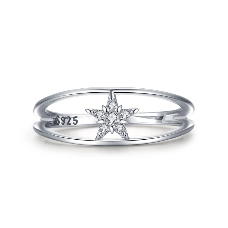 Niche Design Double Index Finger Ring Ins