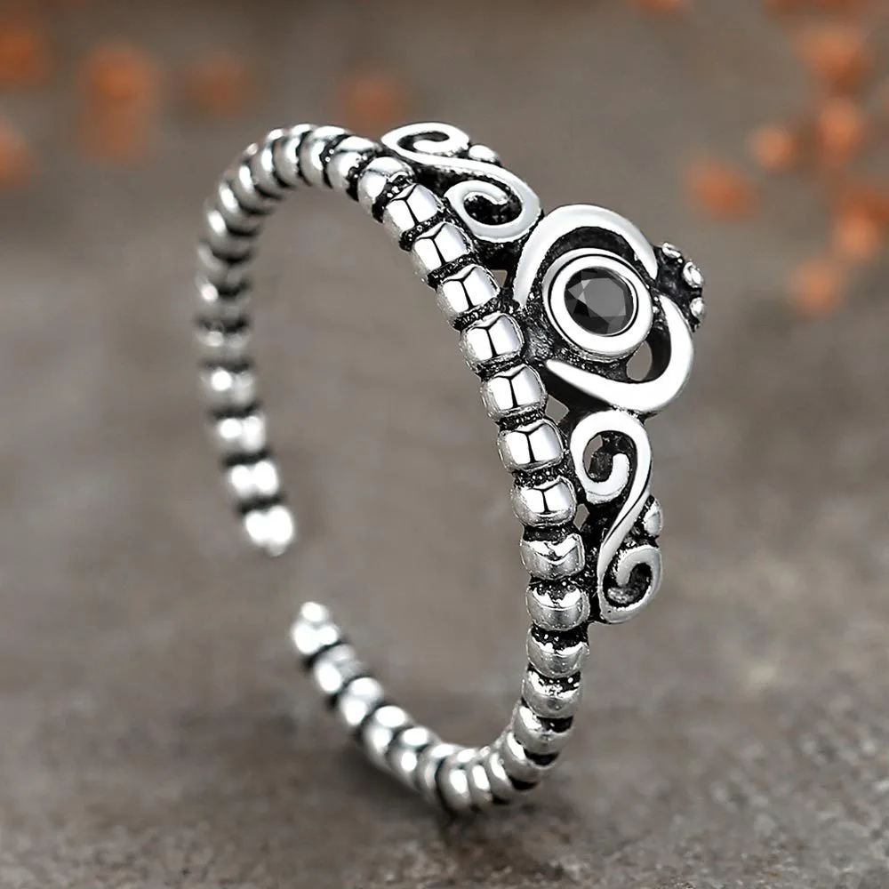 Fashion Temperament Heart-shaped Ring Women