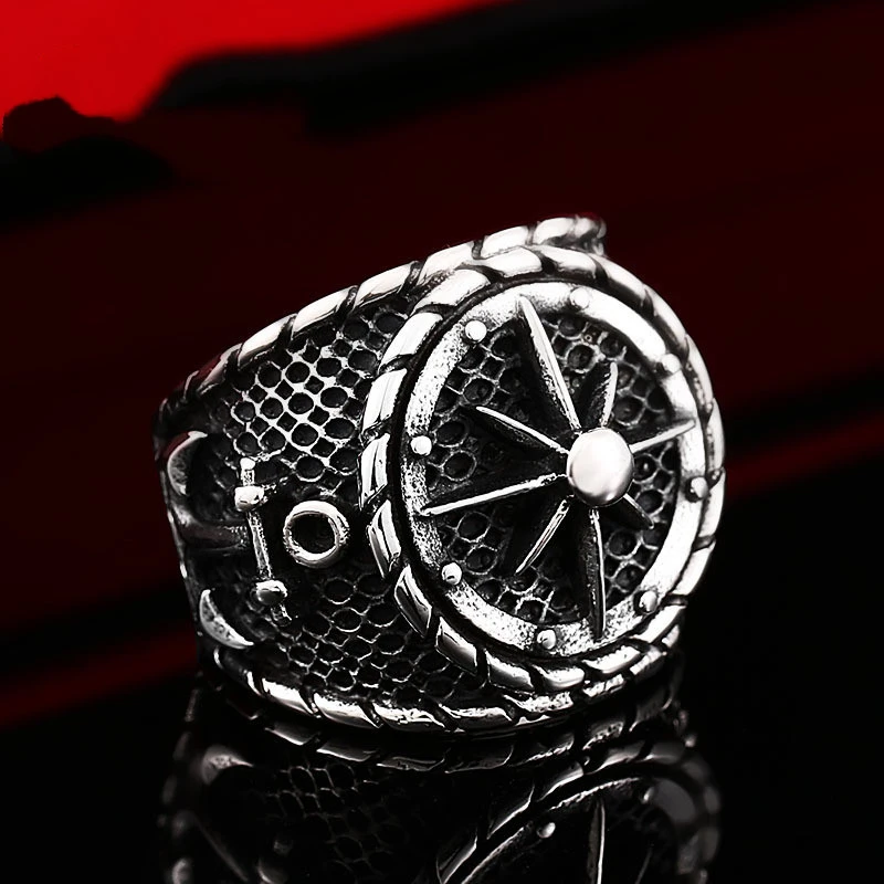 Personalized Men's Stainless Steel Ring