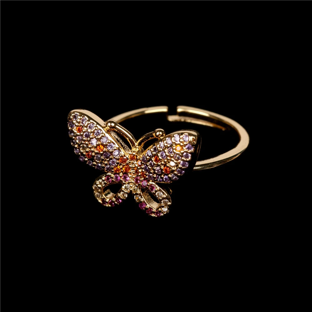 Butterfly Ring Personality Net Red Korean Female