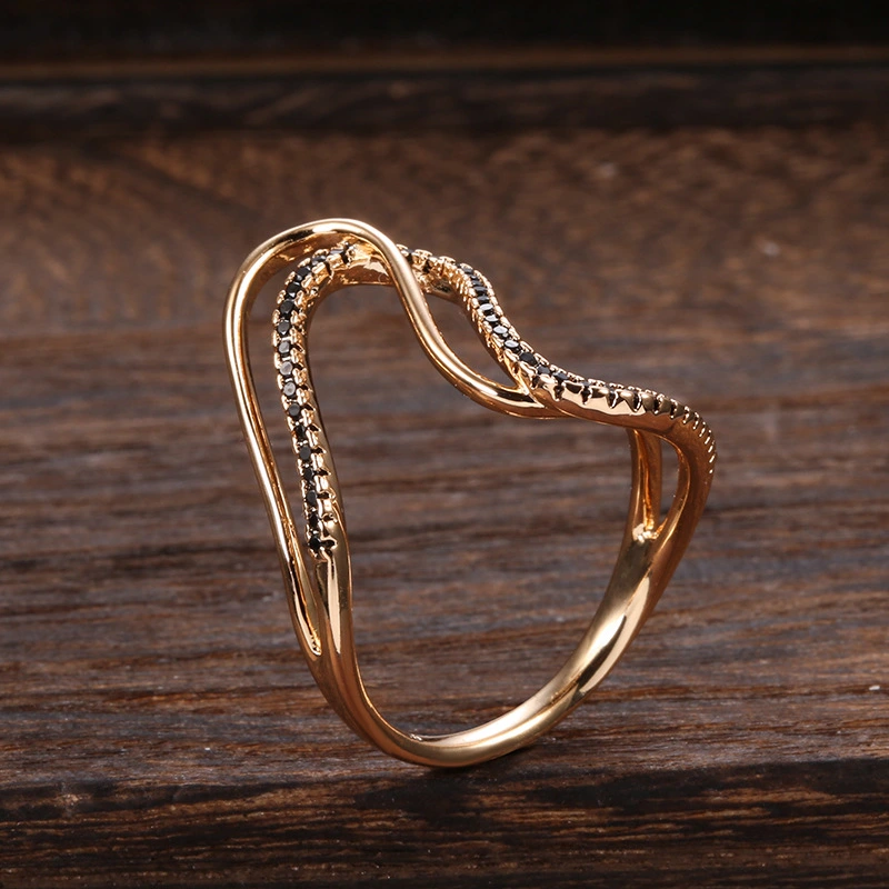 Women's Micro Inlaid Zircon Ring