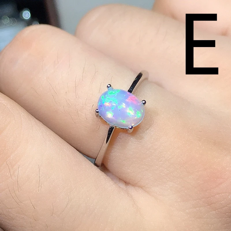 Silver Adjustable Ring With Live Mouth