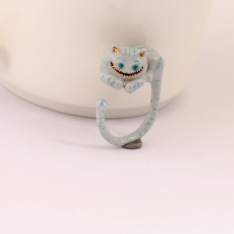 Boutique Cartoon Animal Ring Female Cat