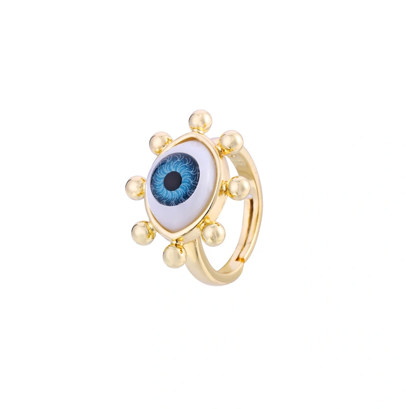 Copper Dripping Eye Element Bracelet
