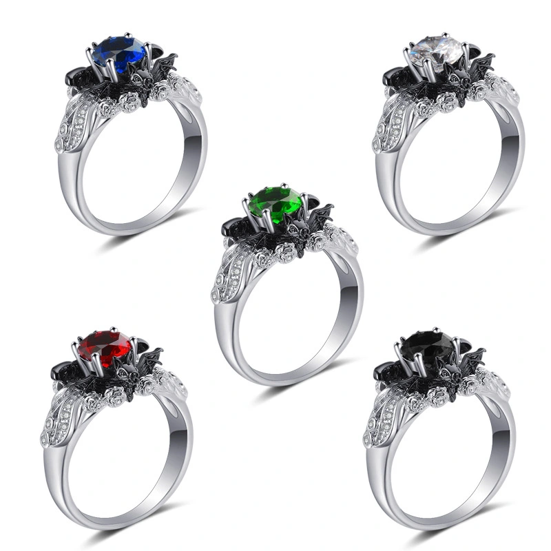 Bat Color Separation Ring European And American Plating