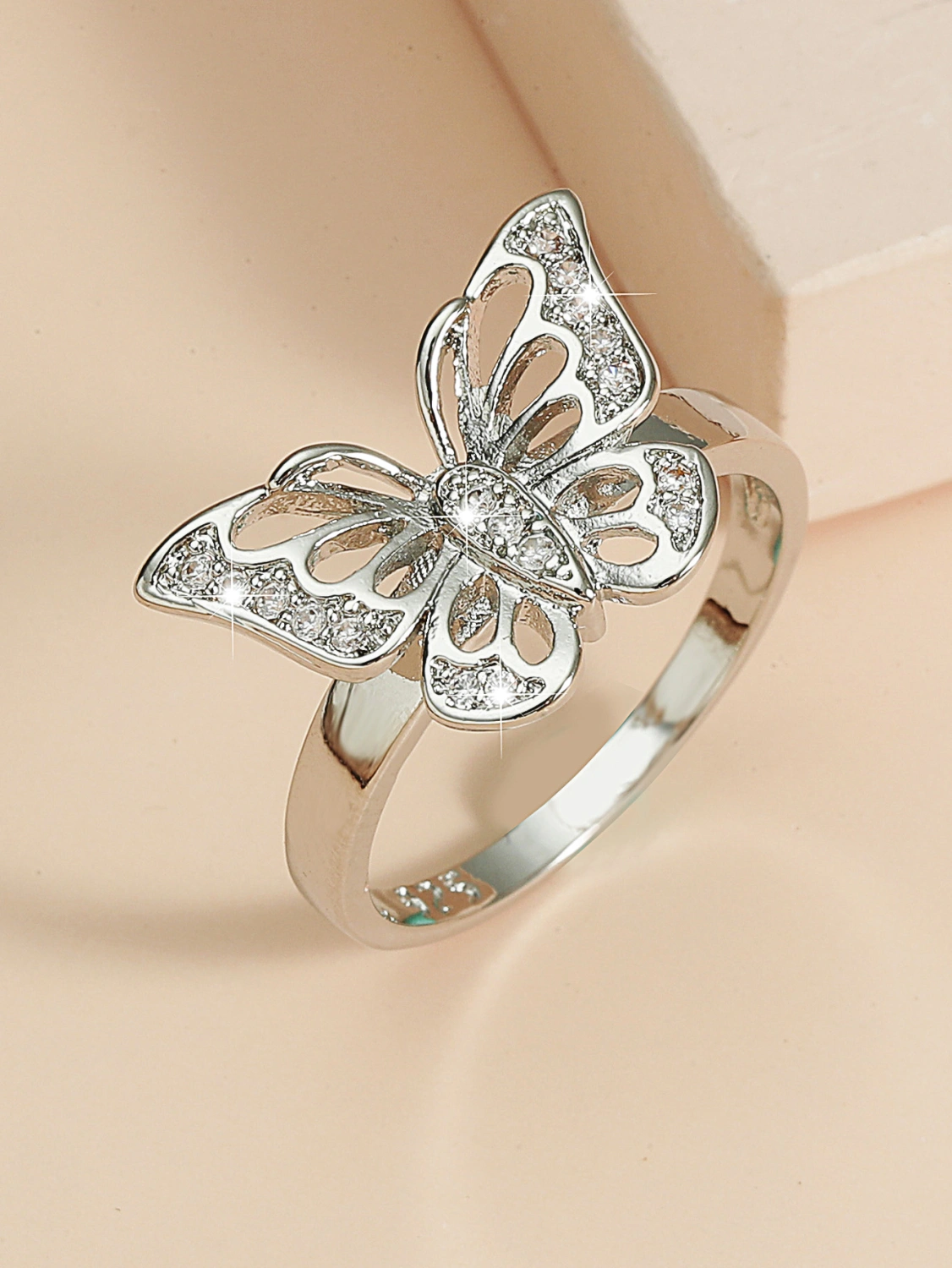 Personalized Solid Color Dual-use Short Ring