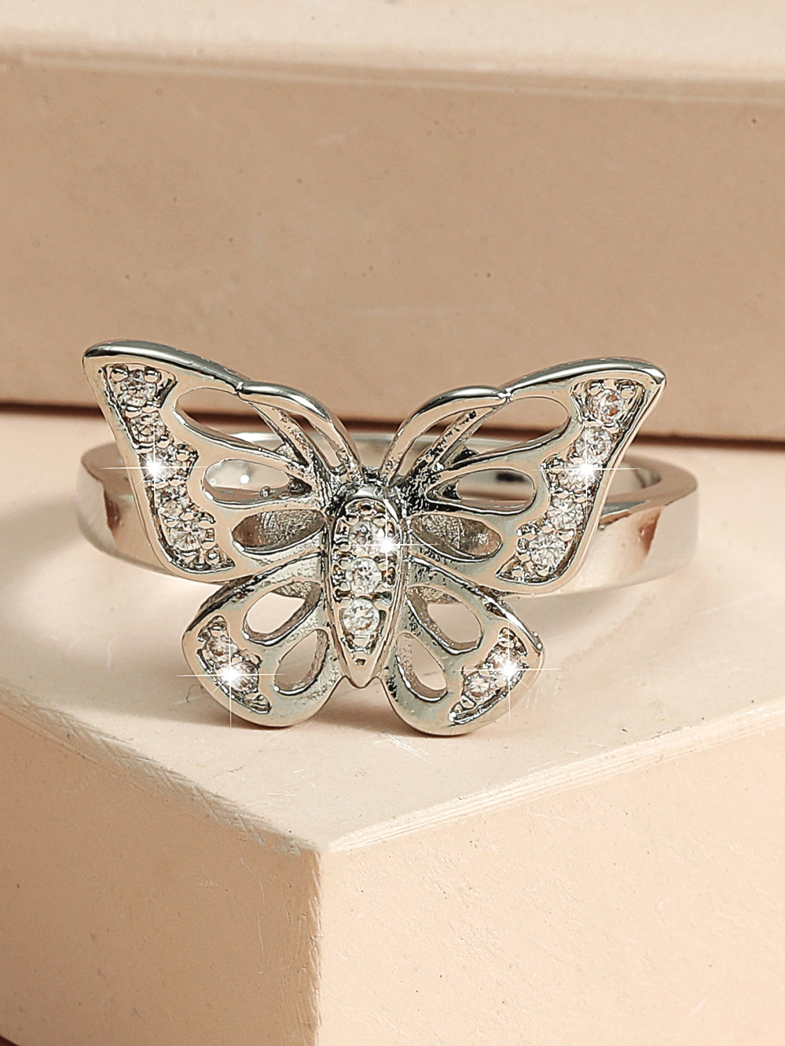 Personalized Solid Color Dual-use Short Ring