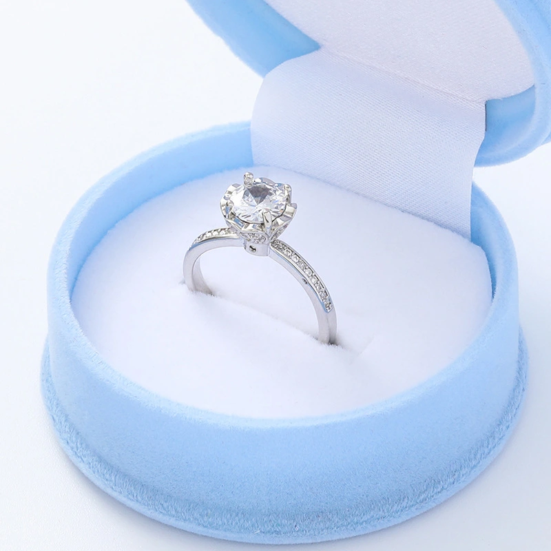 Women's Jewelry Inlaid With Hao Stone Titanium Steel Ring