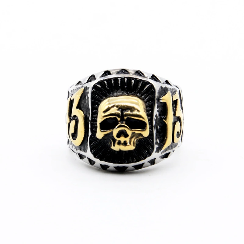 Men's Individually Wrapped Titanium Steel Ring